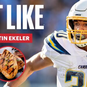 Everything the NFL's Strongest Running Back Austin Ekeler Eats in a Day | Eat Like | Men's Health