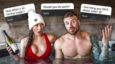 HOT TUB Q&A with My Girlfriend