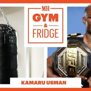 UFC Welterweight Champion Kamaru Usman's Training Routine & Diet | Gym & Fridge | Men's Health