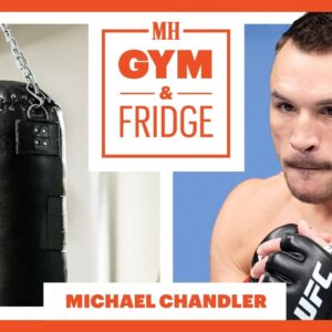 UFC Lightweight Michael Chandler Shows Off His Home Gym & Fridge | Gym & Fridge | Men's Health