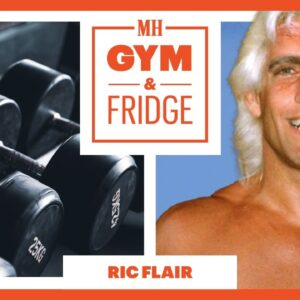 Ric Flair Shows Off His Gym & Fridge | Gym & Fridge | Men's Health