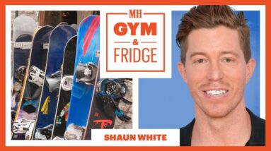 Snowboarding Legend Shaun White Shows Off His Gym & Fridge | Gym & Fridge | Men's Health