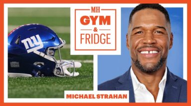 Michael Strahan Shows Off His Gym & Fridge | Gym & Fridge | Men's Health