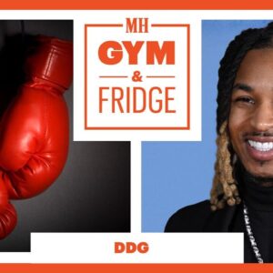 Rapper DDG Shows Off His Gym & Fridge | Gym & Fridge | Men's Health