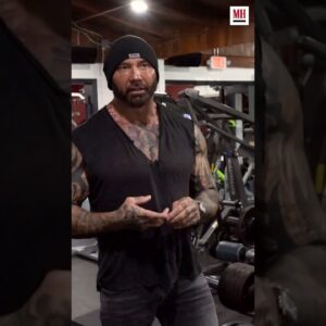 What does Dave Bautista think is the hardest type of training?  #gymandfridge #menshealth