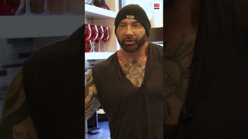 Dave Bautista's iconic meal requirement in all his contracts  #menshealth