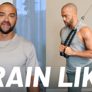 Jesse Williams Shows Off His Full Body Workout He Hits To Stay In Shape | Train Like | Men's Health